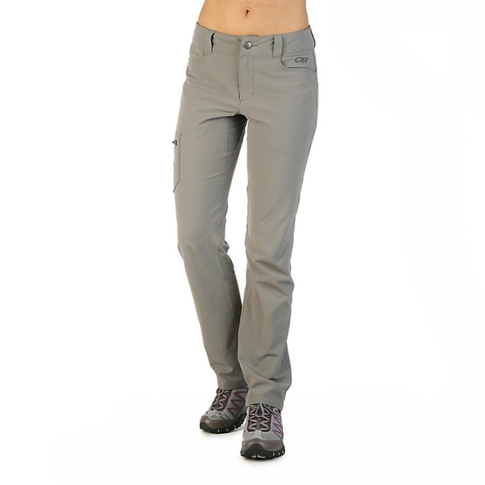 Women's size 6 Ferrosi hiking pants (pewter grey)